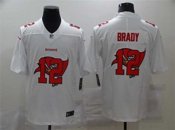 Men's Tampa Bay Buccaneers #12 Tom Brady White Shadow Logo Limited Jersey Dzhi,We sell and wholesale Men's Tampa Bay Buccaneers #12 Tom Brady White Shadow Logo Limited Jersey Dzhi on line form chian!